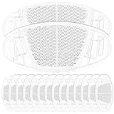 UKCOCO 16個入り携帯用自転車反射板 ホイールリム反射ランプ プラスチック製リフレクター 自転車夜間警告用 アウトドアサイクリングアクセ