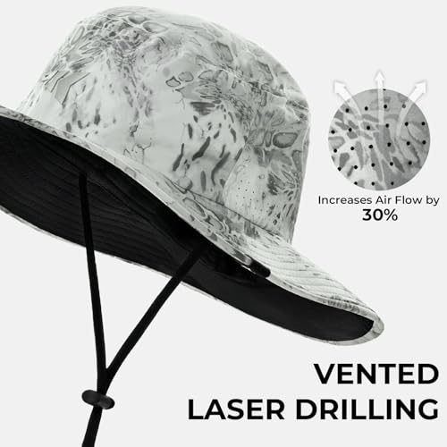 Image of KastKing Sol Armis UPF 50 Boonie Hat - Sun Protection Hat, Fishing Hat, Beach & Hiking Hat, Paddling