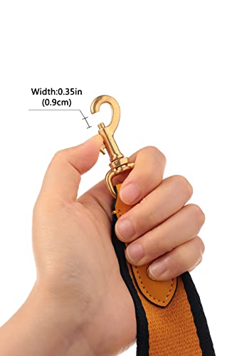 Image of Jiesinlov Bag Strap Replacement Crossbody Wide Shoulder Straps Adjustable for Tote,Messenger Bags and Handbags (Yellow)