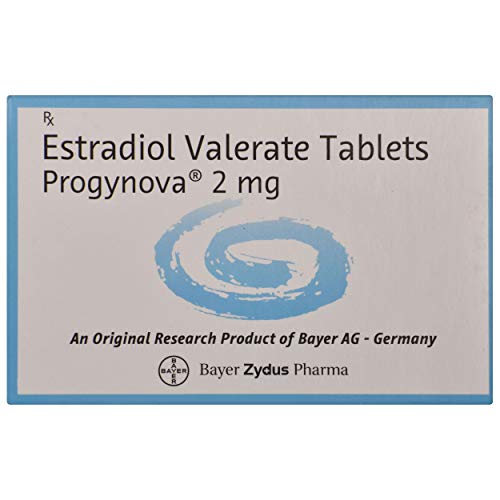 Image of Progynova 2mg - Strip of 28 Tablets