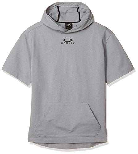 Oakley Men's Enhance Lt Fleece Ss Hoody 10.0, New Athletic Grey, M