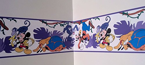 Disney Mickey Mouse Jungle Animals Wallpaper Border… #TOP2