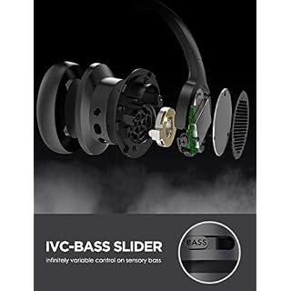 AUSDOM Extra Bass Casque Bluetooth 5.0 à Réduction de Bruit Active Hybride, Casque sans Fil Supra-Auriculaire Bluetooth… – Image 2