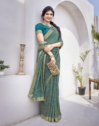 Image of Yashika Georgette Womens Saree