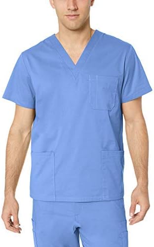 Amazon Essentials Men's Standard Quick-Dry Stretch Scrub Top