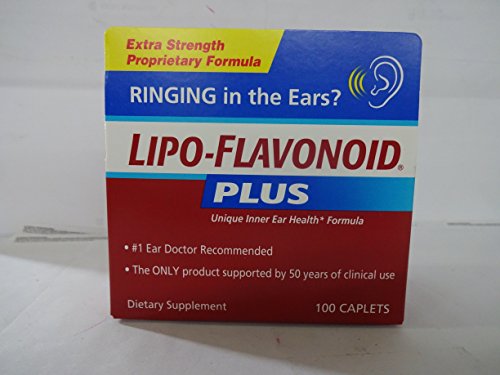 Lipoflavonoid caplets to improve inner ear circulation - 100 caplets