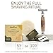 Bambaw Double Edge Safety Razor for Men & Women, Double Edge Razor with 5 Blades, Eco-Friendly Safety Razors, Reusable & Plastic Free – Thick Bamboo Silver