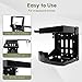 Tiewards Adjustable Backpack Blower Rack for Open & Enclosed Trailer and Truck Holder with Lock