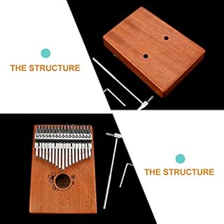 BIENKA 17 Touches Kalimba Pouce Piano avec Marteau en Bois Mbira Doigt Piano Instrument De Musique Cadeaux for Enfants… - Les Beatles, Paul McCartney, John Lennon, RIngo Starr, George Harrison BIENKA 17 Touches Kalimba Pouce Piano avec Marteau en Bois Mbira Doigt Piano Instrument De Musique Cadeaux for Enfants… – Image 6