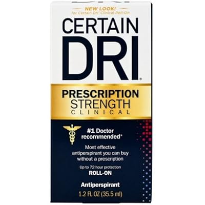 Certain Dri Clinical Strength Antiperspirant Roll-On - 1.2 oz, Pack of 2