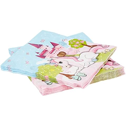 Procos 85673 - Servilletas de unicornio para fiestas Cover