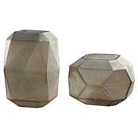 Algopix Similar Product 4 - Uttermost Luxmi 2 Piece Glass Vase Set