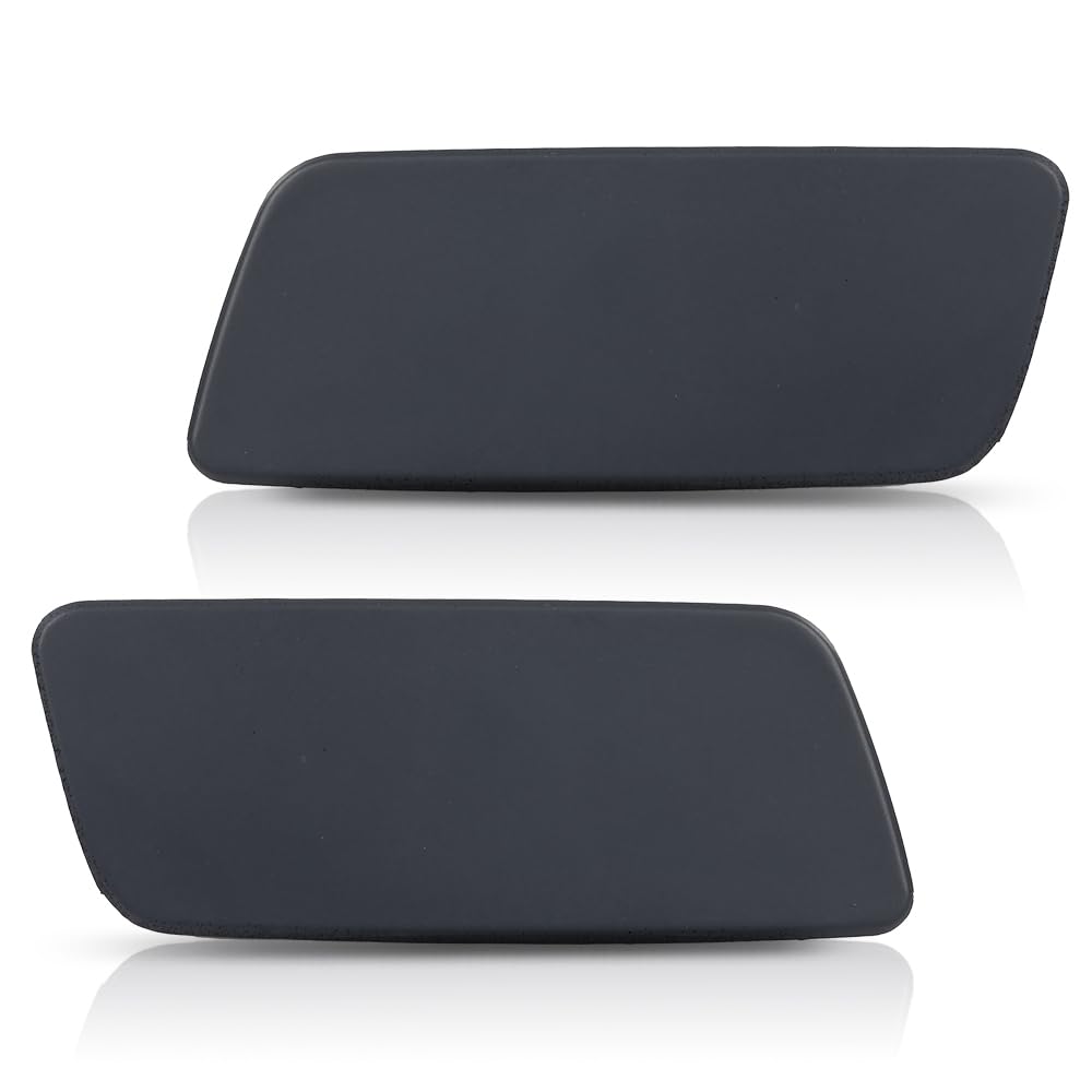 G-PLUS Front Headlight Washer Cover Powerwash Cap Cover Compatible with Range Rover 2013-2017 2Pcs