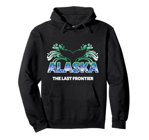 Alaska Whale Watching and Adventure Family Vacation Pullover Hoodie