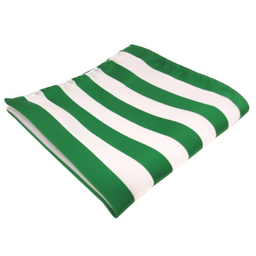 TigerTie designerska poszetka z szerokimi paskami klubowymi w różnych kolorach