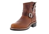 Obermaterial: Vollleder Chippewa Bikerboots 7\' Plain Toe Engineer 1901M53 E tan, Größe:US Men 7.5 / EU 40.5