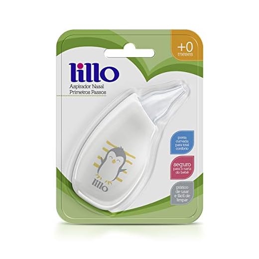 Aspirador Nasal Primeiros Passos - Lillo