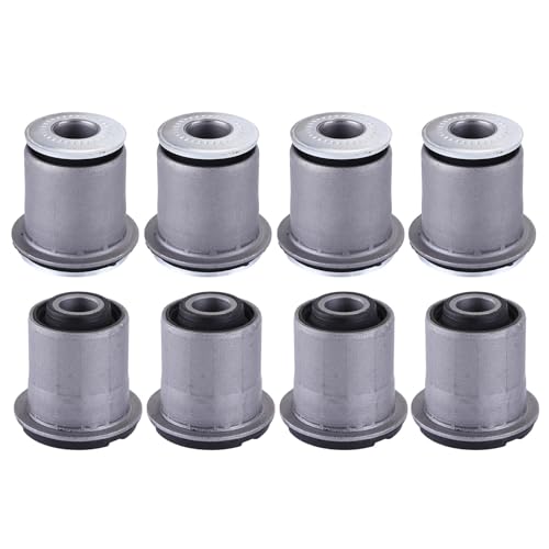 Vorally 8PCS Front Upper and Lower Control Arm Bushings Kit Compatible with 1995-2004 Tacoma, 1995-2002 Hilux 4Runner for Land Cruiser Prado 90 95 Series 48632-35080, 48061-35040 48061-35050