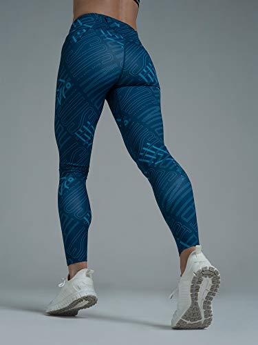 Image of Cultsport AbsoluteFit Typography Print Tights | Workout Tights for Women | 4-Way Stretch | Leggings for Yoga, Gym, Cardio | Printed Leggings for Women | Active Wear