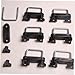 Beatifufu Luggage Rack Accessories Tools Car Automotive U Brackets Roof Rack Mounting Brackets Roof Rack Clamps Mounting Fitting Lock Nuts Roof Luggage Accessories Crossbar Plastic Bolt