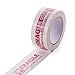 AGU Warning Fragile Tape-Handle with Care Packing Printing Tape-2 Inch x 330 Feet (110 Yards) -1 Roll