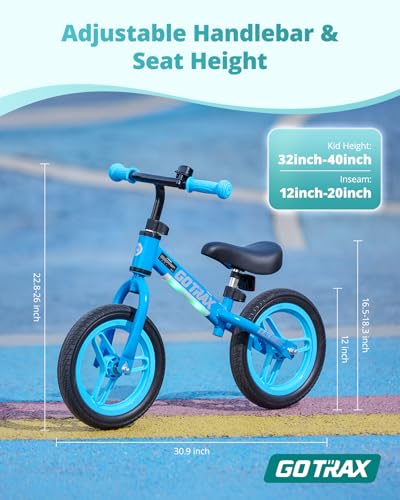 image for Gotrax KS12 Balance Bike for 2-5, 12
