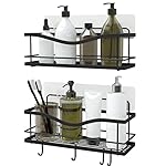 KINCMAX Shower Caddy Basket Shelf Pack of 2 BS03