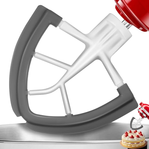 Flex Edge Beater Paddle for KitchenAid 4.5-5QT Tilt-Head Stand Mixer Silicone Bowl Scraper Replacement...