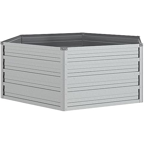 vidaXL Lit Surélevé de Jardin Cover