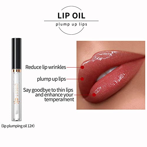 Aseawave 11Pcs Dark Matte Liquid Lipsticks + 1Pcs Lip Plumper Makeup Set, 24 Hour Long Lasting Matte Lipstick Lip Stain Lip Gloss Set-White/Red/Vampire/Green/Black/Smoky Ash Gray/Purple/Blue #TOP5