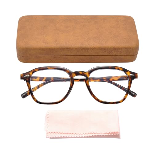 Image of Blue Light Blocking Glasses frame polygon Computer Gaming Glasses Frame for Women Men
