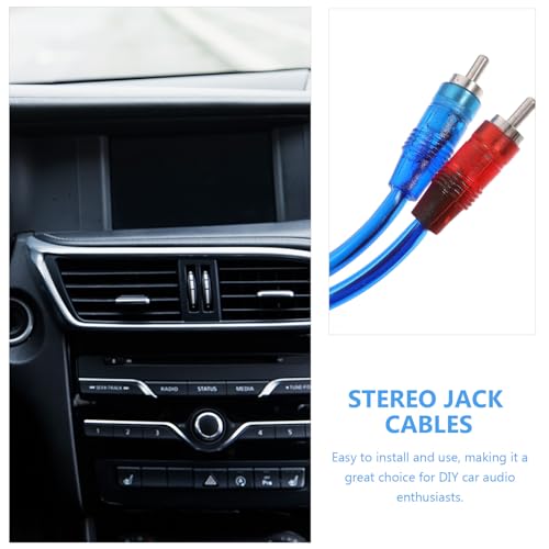 Câble audio RCA pour caisson de basses avec double blindage anti-interférence