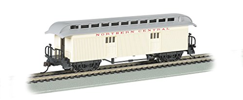 Bachmann Industries Northern Central Rr Ho Scale Old-Time Car with Round-End Clerestory Roof Baggage