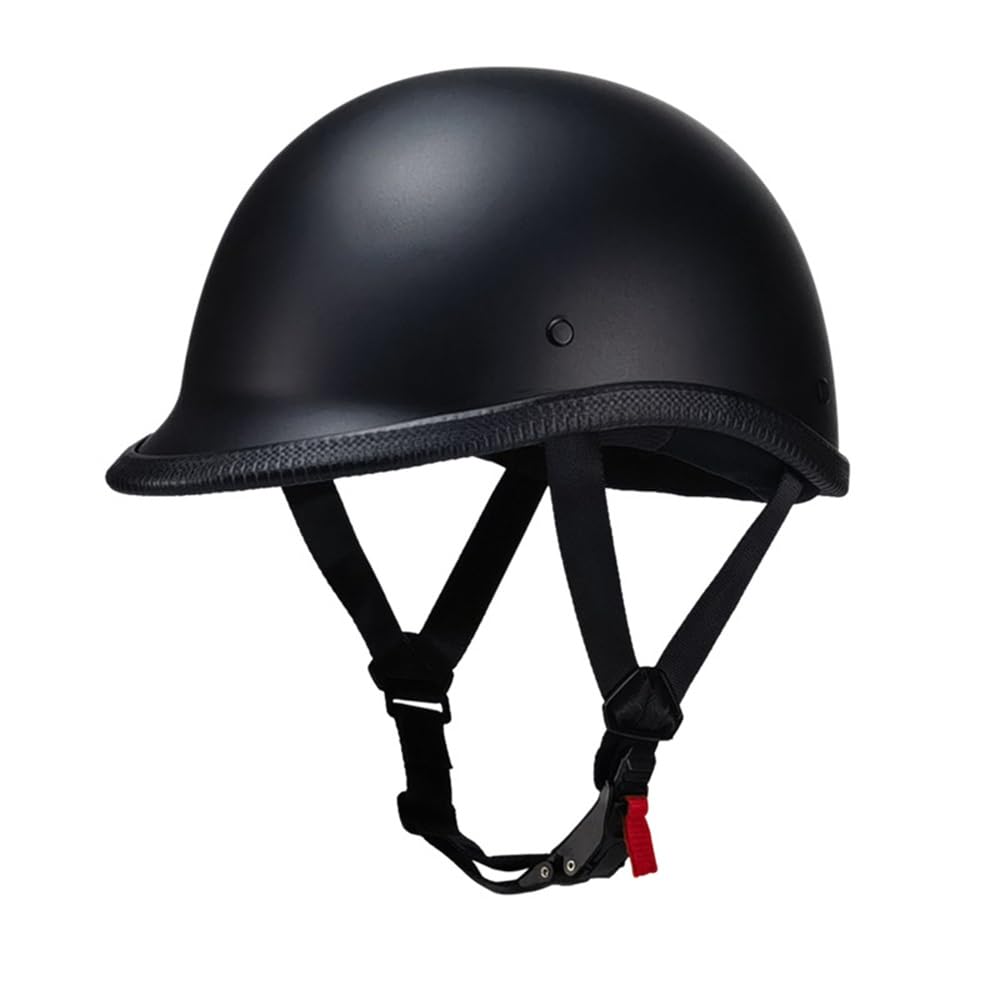 Vintage Lightweight Half Shell Motorcycle Half Helmet DOT Approved Electric Scooter ATV Motorbike Helmet Retro Open Face Cruiser Helmet Adult Men