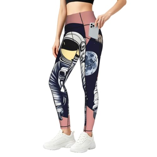 Leggings de astronauta para mujer con conjuntos de entrenamiento que elevan tu comodidad