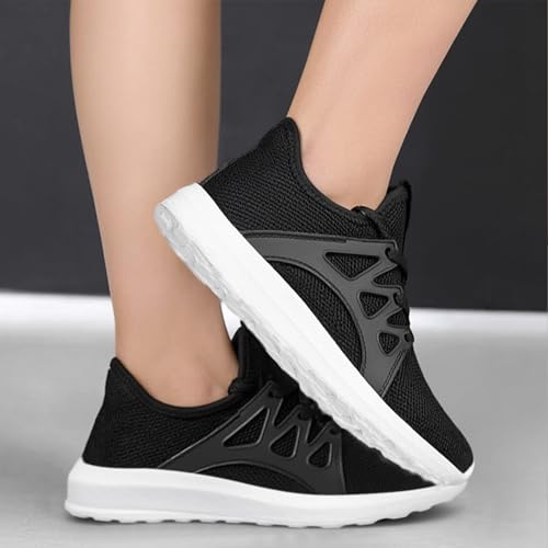 Womens Walking Shoes Mens Non Slip Running Tennis Shoes Breathable Workout Lightweight Gym Work Fitness Sneakers2