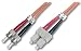 Produktbild DIGITUS LWL Patchkabel, 2 x ST - SC-Duplex, OM1, 1,0 m