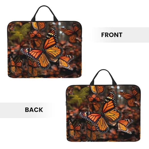 Funda para laptop 14 pulg impermeable y acolchada negra miniatura 4