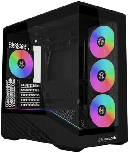 Gabinete Gamer Lian Li Vector V100 Mini Redragon Spec Preto Micro...
