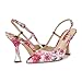 Nine West Women's Vassa Pump, Pink Tea Party Floral Multi 660, 8