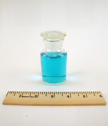 Reagent Bottle, Clear Glass, Wide Mouth, 60ml / 2 Oz