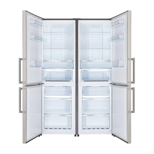 Forno FFFFD1778-48 Guardia 46.8 Inch Side By Side Refrigerator With Touch Control & Led - 21.6 Cu.Ft Bottom Freezer Refrigerator - Swing Double Door Fridge thumb #1