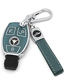 HAOYOUMEI Suitable For Mercedes Benz keys.Advanced soft TPU key Cover is compatible with CLS CLK AMG
