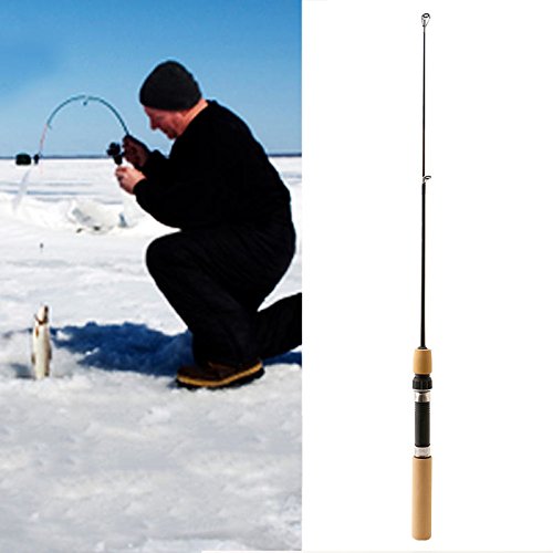 bnsggl Portable Pocket Winter Fishing Rods Ice Fishing Rods Fishing Reels Rod Fishing Lures Tackle Casting Rod - Image 8