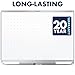 Quartet Magnetic Whiteboard, White Board, Dry Erase Board, 8' x 4', Silver Aluminum Frame, Prestige 2 Total Erase (TEM548A)