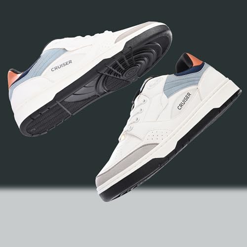 Cruiser White Sneaker for Men - Image 3