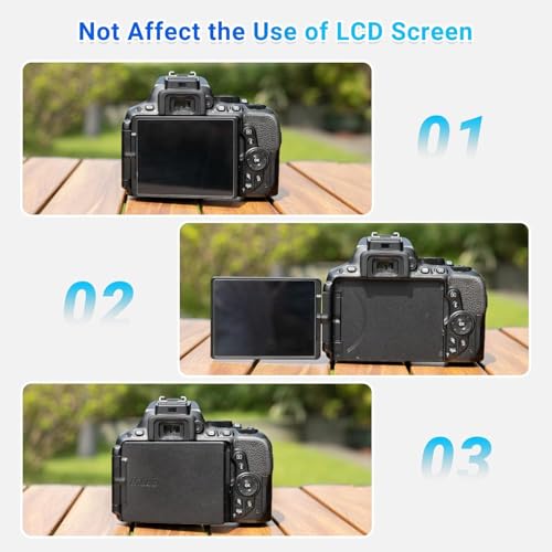 Image of MOSTOS - DK-25 Camera Eyepiece Eyecup Viewfinder for Nikon D3400 D3500 D3200 D5100 D5200 D5300 D5500 D5600 D5000 D3300 D3100 D3000 Cameras