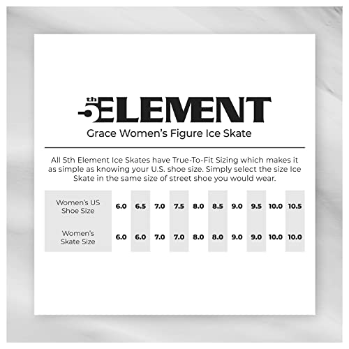 5Th Element Grace Womens Figure Ice Skates (7.0) #TOP5