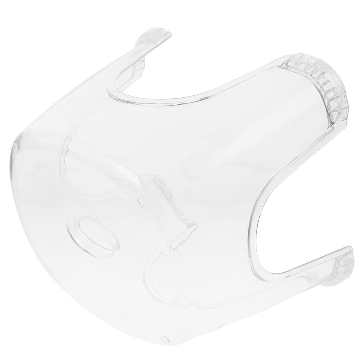 NUOBESTY Transparenter Rutschfester Duschhocker Badezimmer Fußstütze Ergonomisch Stabil für Rasur und Baden Geeignet