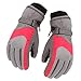 hetuioiyster Enfants Enfant Hiver Épaissir Chaud Montagne Snowboard Ski Gants Étanche Mitaines 6 Tricoté Coton Hiver Réchauffeur